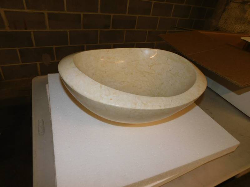 lot 5611 image: Stone Forest Stone Basin Sink Appears New
