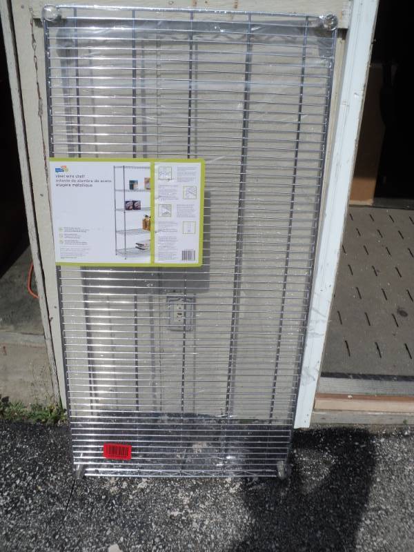 lot 8646 image: NSF Metro style shelf, 2 x 4 poles and fittings not included