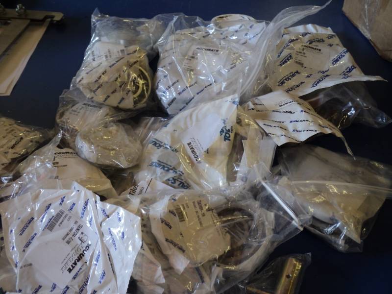 lot 8703 image: Lot of Total Source fork lift parts, over 20 pieces