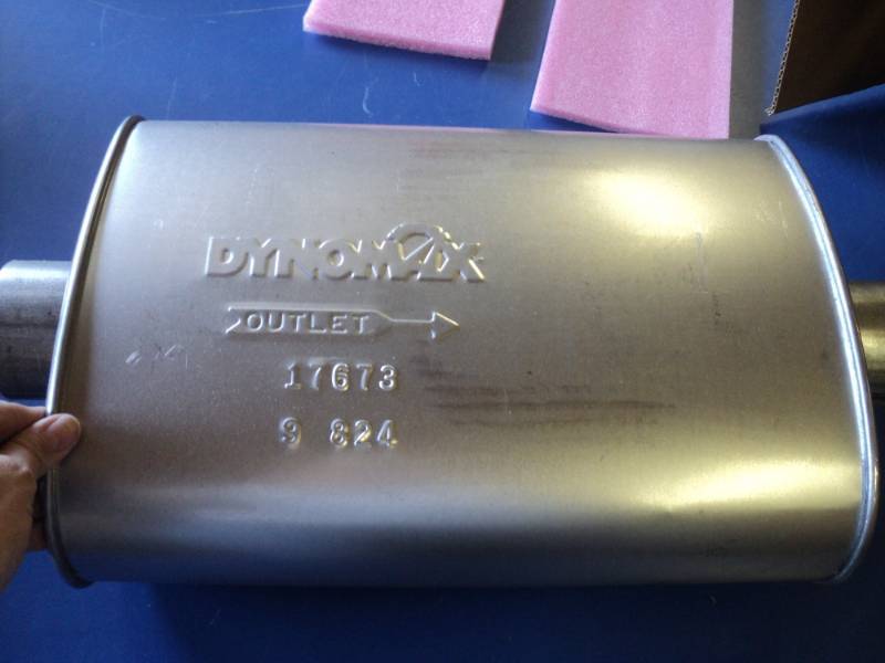 lot 8718 image: DynoMax Super Turbo muffler 17673