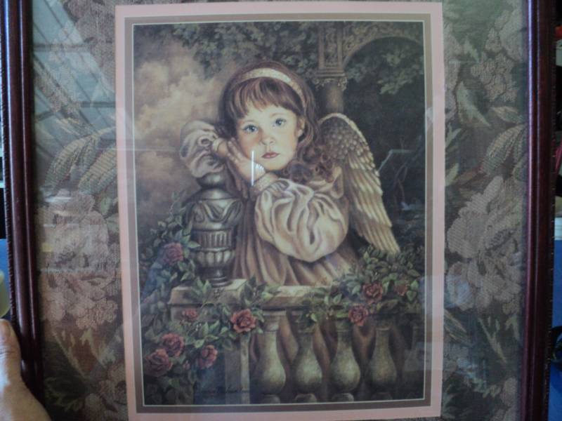 lot 8731 image: Professionally matted and Framed print, Donna Richardson 17-14 x 21-12