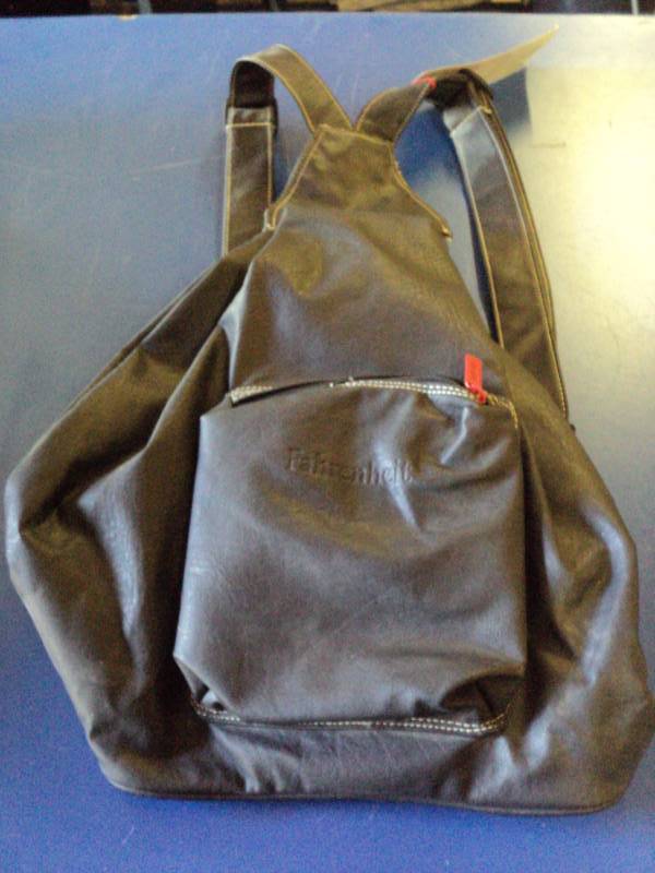 lot 8739 image: Christian Dior Fahrenheit Collection sling backpack, black