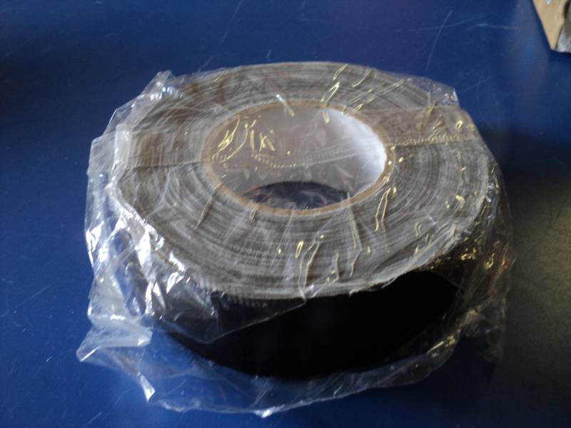 lot 8805 image: (1) roll black Gaff Tape, 2 x approx 150