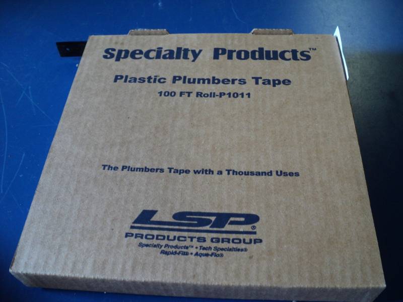 lot 8829 image: (1) box LSP plastic plumbers Tape 100 ft roll-P1011