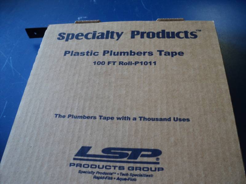 lot 8830 image: (1) box LSP plastic plumbers Tape 100 ft roll-P1011