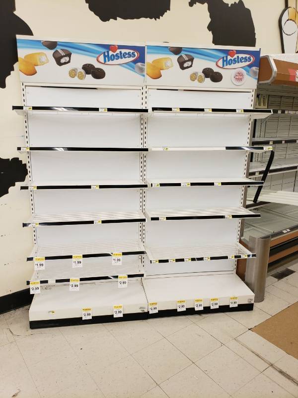 lot 8686 image: (2) Merchandising racks