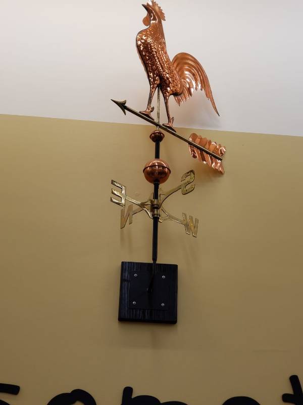 lot 8689 image: Weather vane