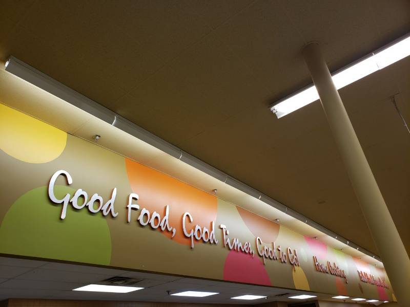lot 8694 image: signage above deli