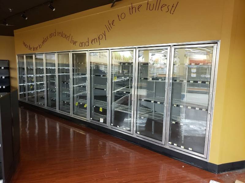 lot 8781 image: 10 door beer walk in cooler
