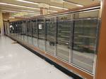 Hussman (19) door reach in freezer section Hussman (19) door reach in freezer section