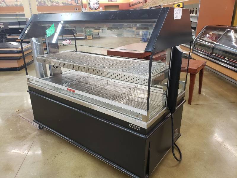 lot 2187 image: Custom Deli Hot food merchandiser