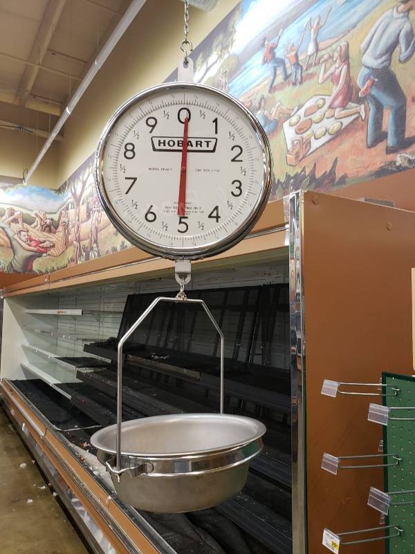 lot 2201 image: Hobart hanging scale