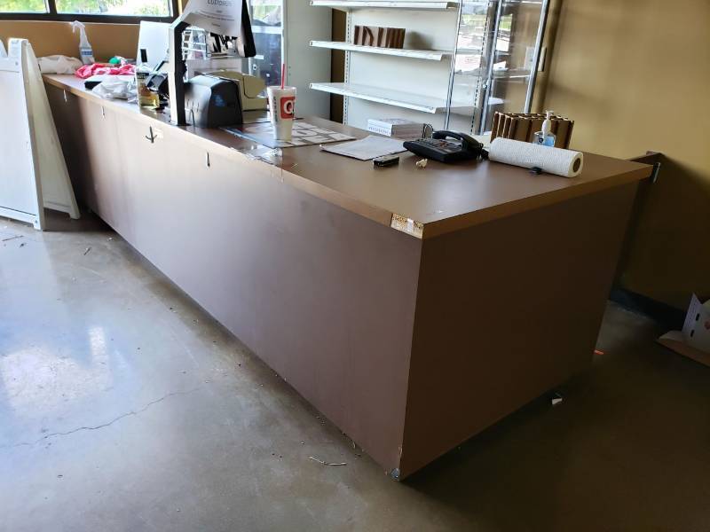 lot 2241 image: Check out counter