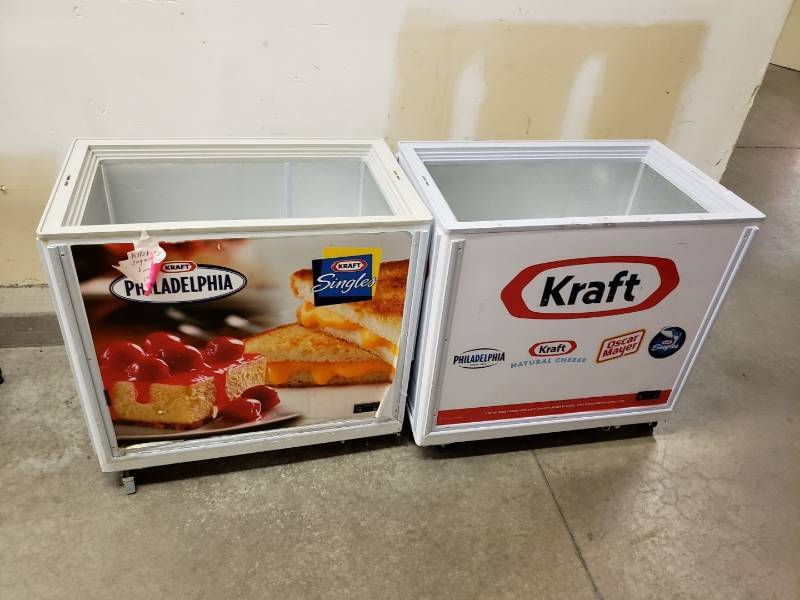 lot 2316 image: (2) reach in coolers