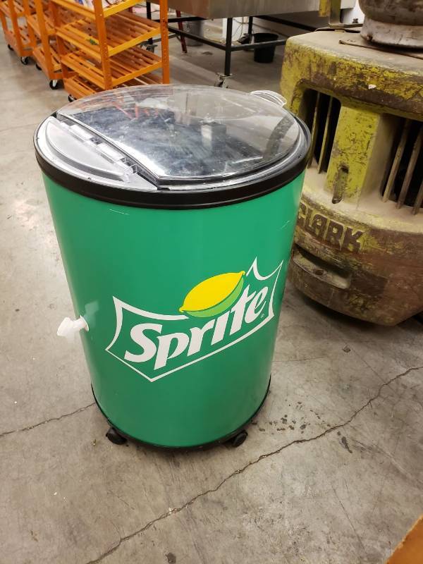 lot 2349 image: Sprite drink merchandiser