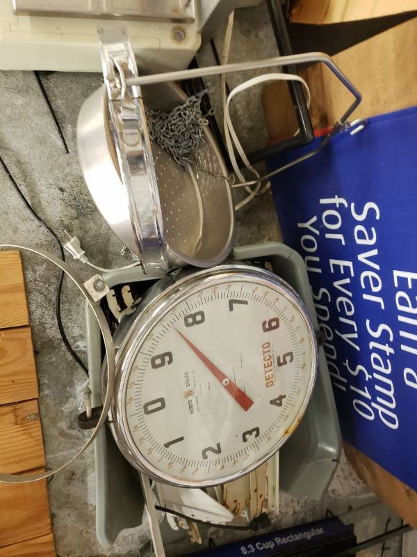 lot 2384 image: Detecto hanging scale