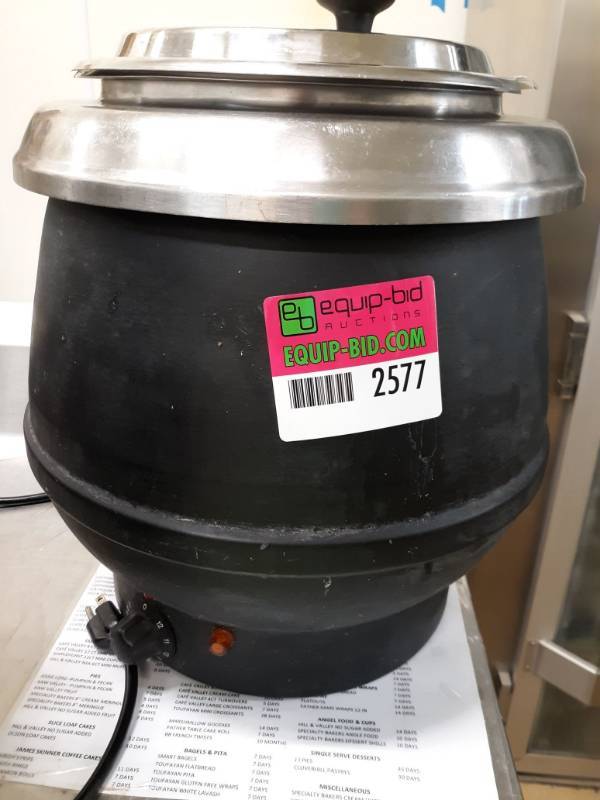 lot 2577 image: Cadco Soup Warmer Model # VSK-1