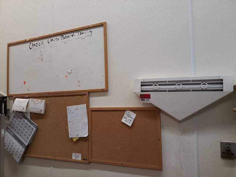 lot 2581 image: Bug Light, Corkboards, Expo Board
