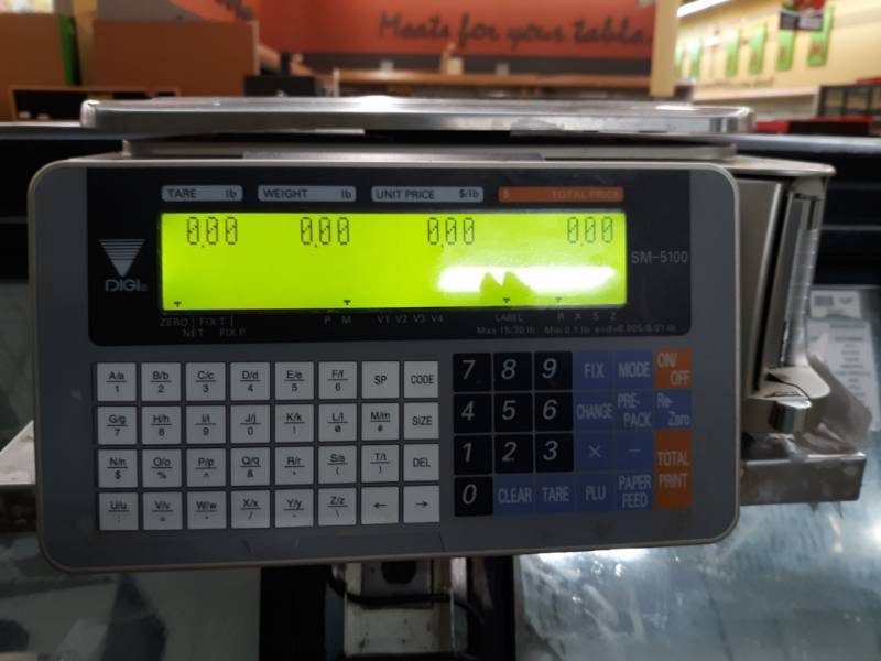 lot 2622 image: Digi Meat Scale SM-5100