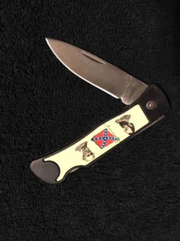  Rebel Flag Knife