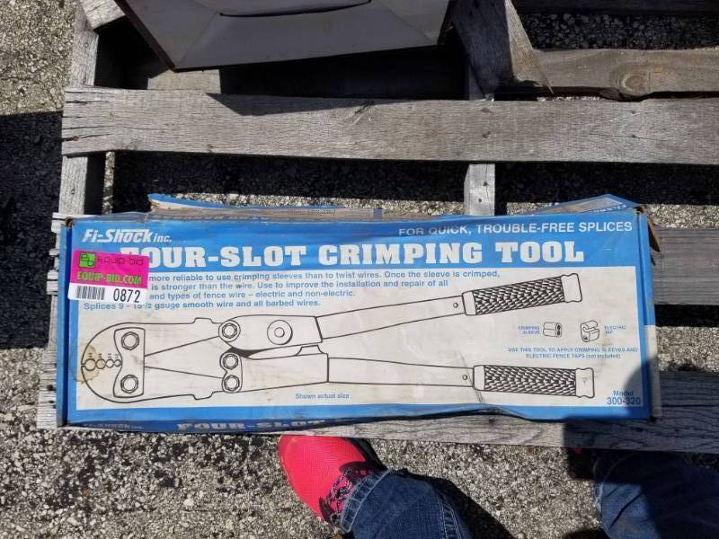 lot 872 image: Fi Shock Four Slot Crimping Tool