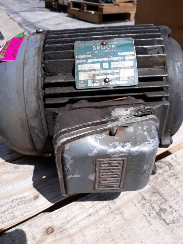 lot 1125 image: Brook AC Induction Motor