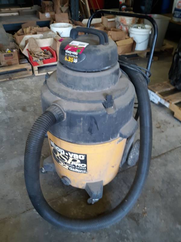 lot 1138 image: Shop-vac QSP a pro WetDry Vac 6.25 HP 22 Gal