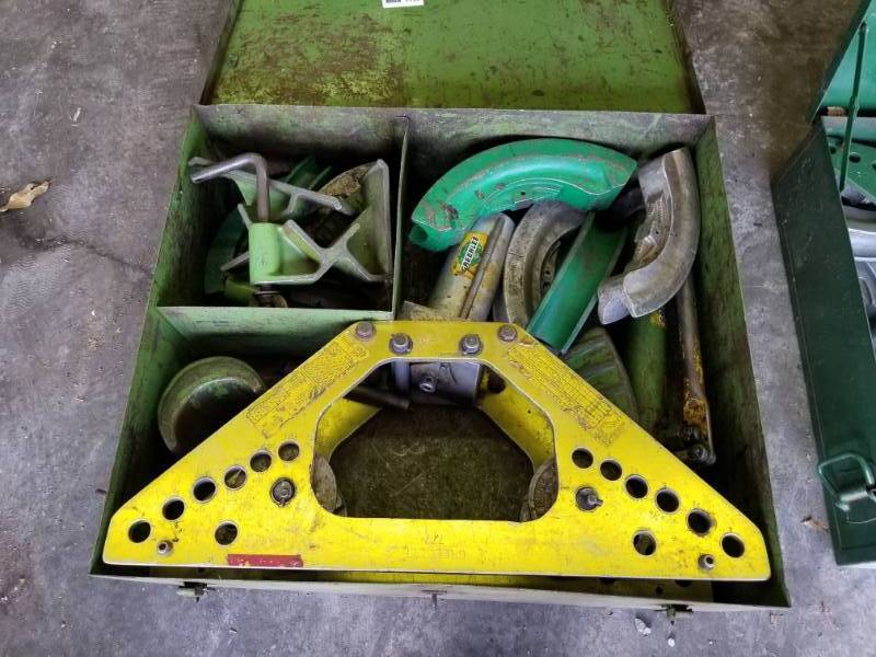 lot 1155 image: Greenlee 777 Bender 1 14in - 4in