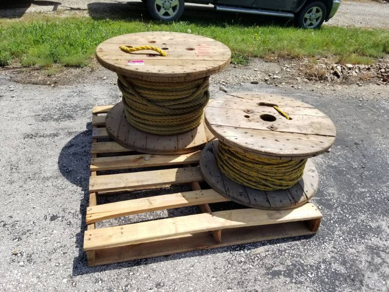 lot 1192 image: 2 Spools of Pulling Rope