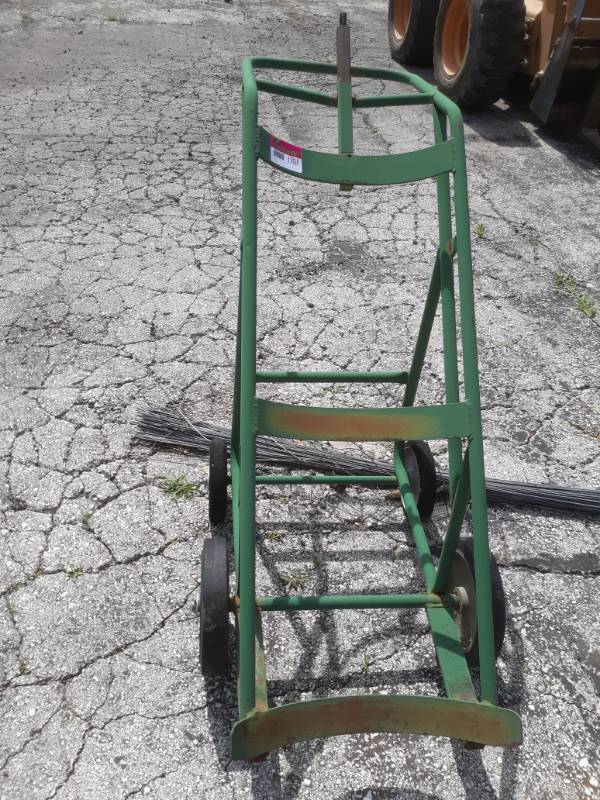 lot 1201 image: Cart for moving hydraulic drums
