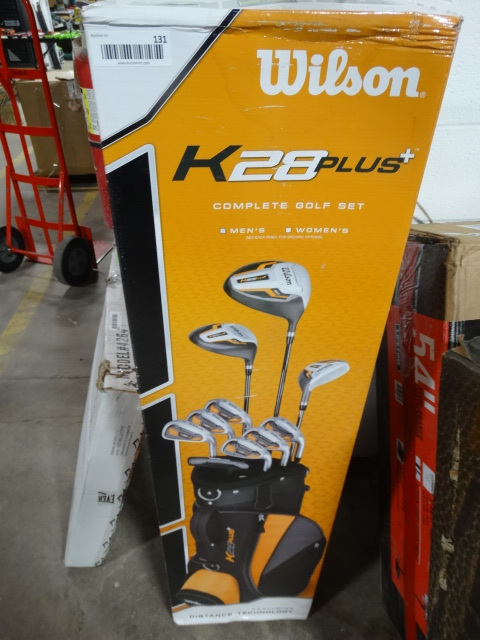 Used Wilson K-28 9-Piece Men's Golf Package Set