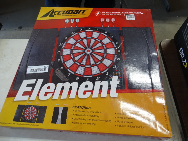 accudart element electronic dartboard