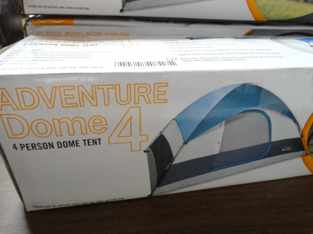 lot 177 image: Boulder creek adventure dome 4 tent.