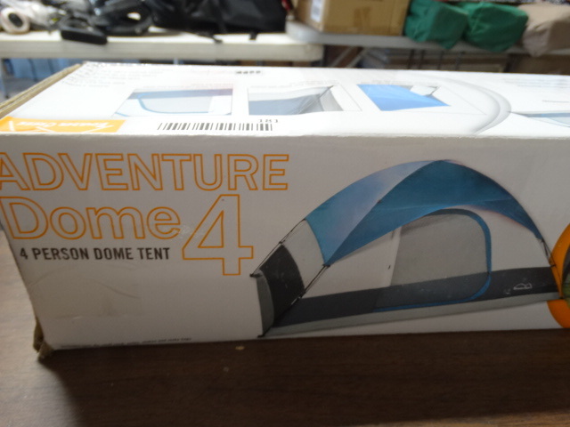 lot 181 image: Boulder creek adventure dome 4 tent.