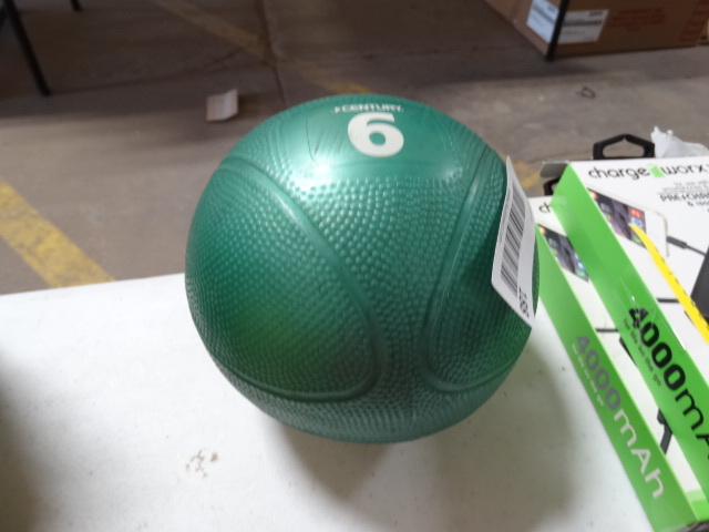 lot 188 image: Strive 6lb medicine ball.