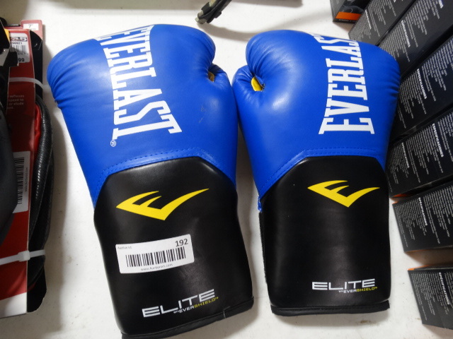 lot 192 image: Everlast Boxing gloves.