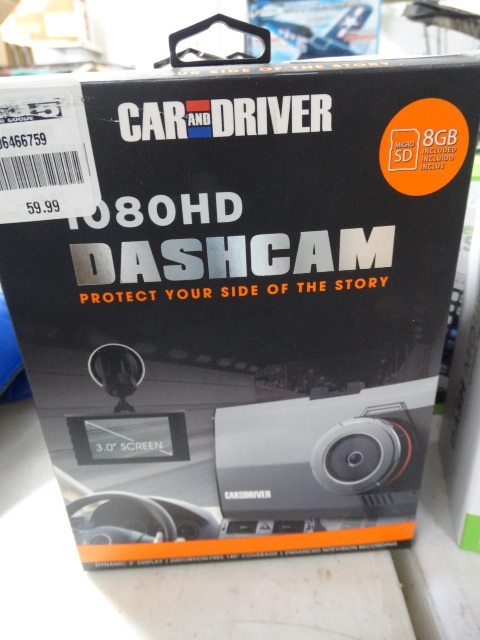lot 199 image: Car and driver 1080HD dashcam.