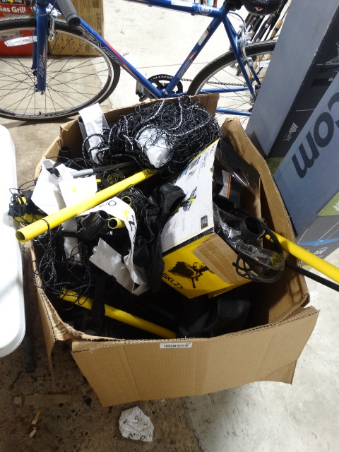 lot 235 image: Lot of misc SKLZ parts.
