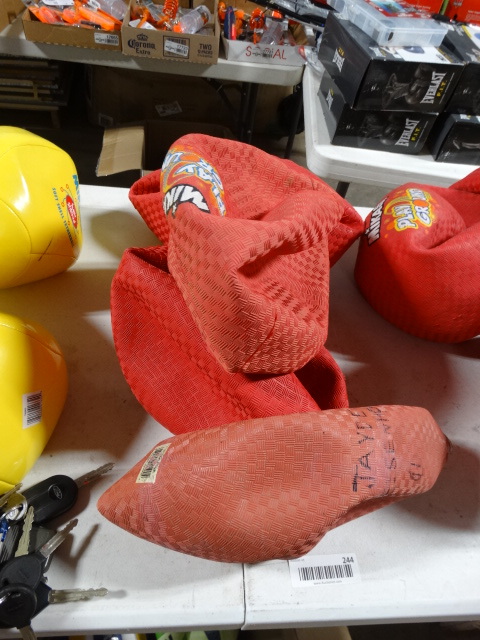 lot 244 image: Lot of kickballs.