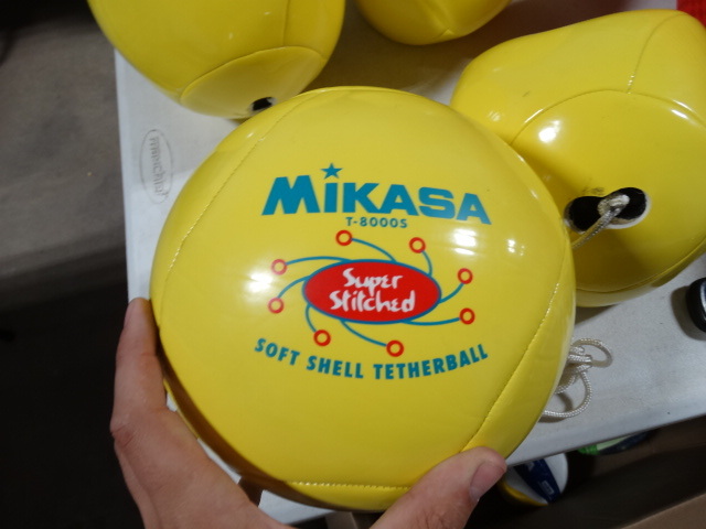 lot 245 image: Lot of tetherballs.