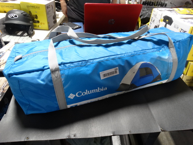 lot 296 image: Columbia 5 person dome tent. 10x8x69