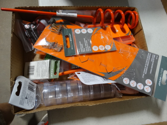 lot 363 image: Lot of south bend fishing accessories.