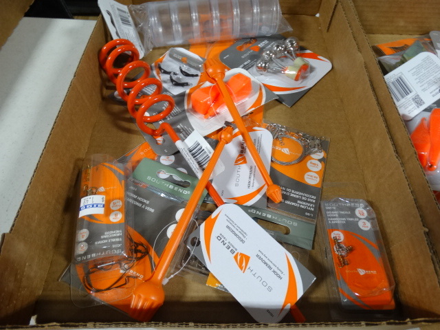 lot 366 image: Lot of south bend fishing accessories.