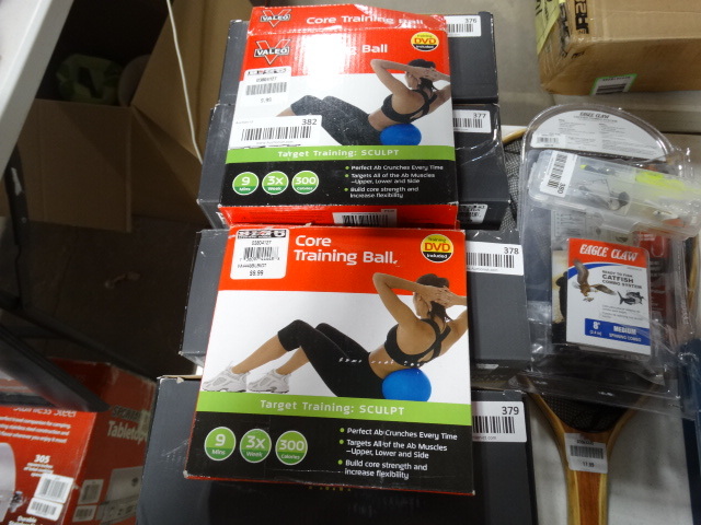 lot 382 image: 2 Valeo core training balls.