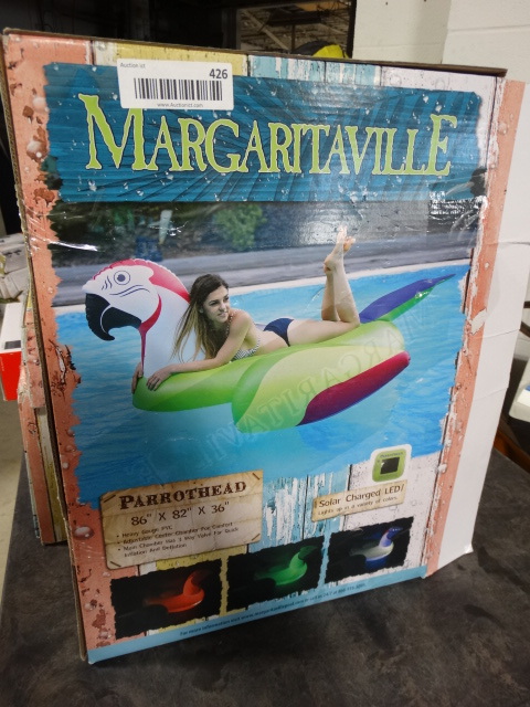 lot 426 image: Margaritaville parrothead 86 x 82 x 36.
