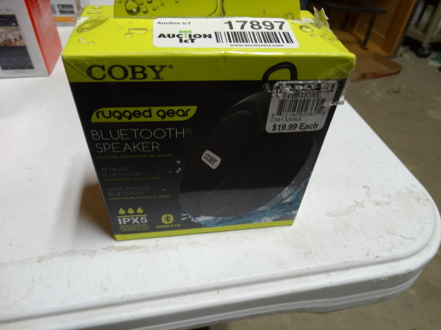 coby rugged gear bluetooth speaker