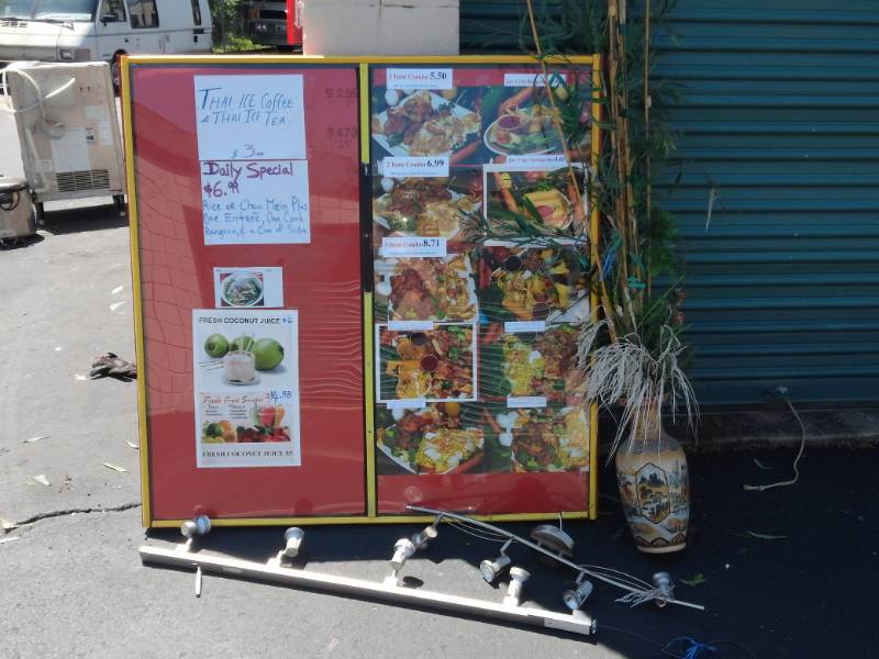 lot 6712 image: Menu Board, Track Lights and more