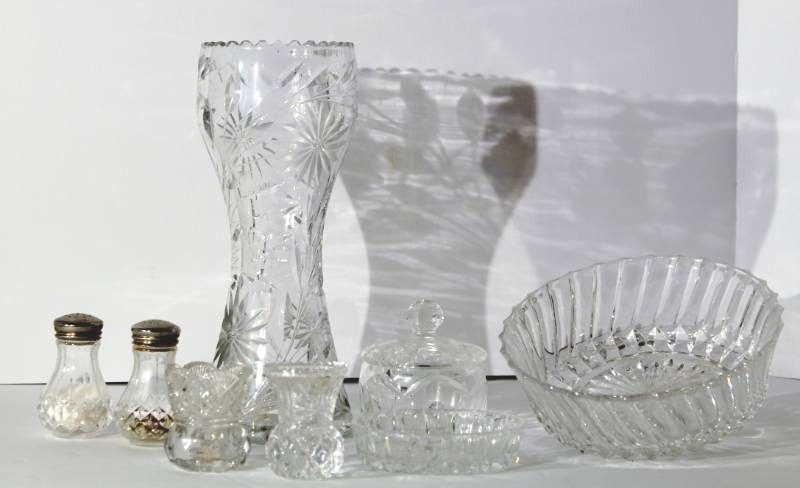 lot 1048 image: Lead Crystal Table Ware