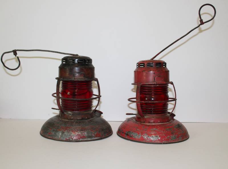 lot 1122 image: Antique KCP&L Lanterns - 2