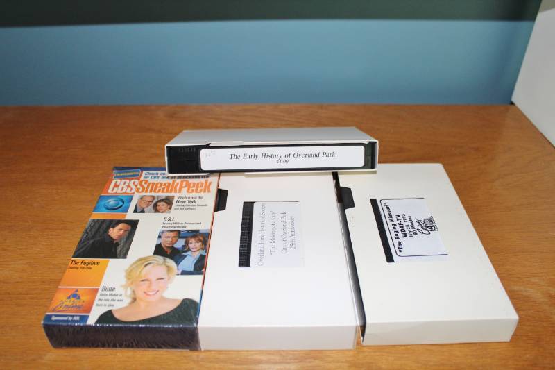 lot 1176 image: Local History shows on VHS